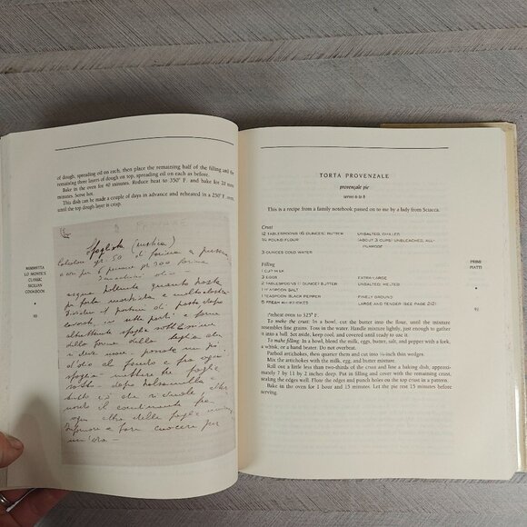 Mimmetta Lo Monte's Classic Sicilian Cooking Vintage Italian Cookbook Hardcover - Picture 5 of 9